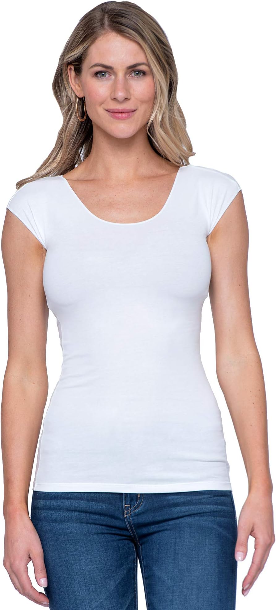 Womens Tops Casual T Shirt Wonder Tee