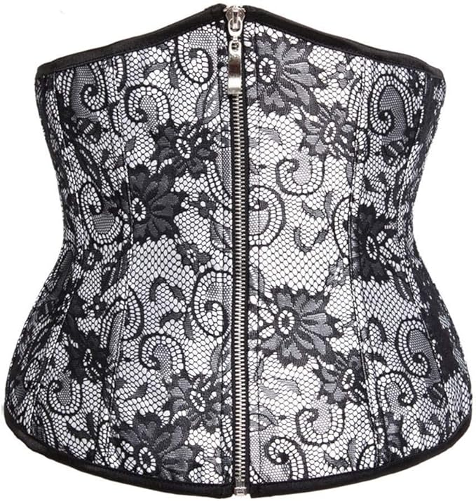 Damen Korsett Mit Stahlknochen - Bauchweggürtel Für Sanduhrfigur
