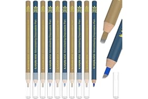 KAIQIKAIXI Microblading Eyebrow Pen (Pack Of 10) -Disposable Pen for Brows - Sterilized Blade Manual Eyebrow Pens Sterilized 