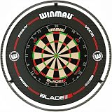 Winmau Plasma Dartboard Light Black Surround LED Ring 360° Illumination view 2