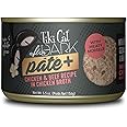 Tiki Cat After Dark Pate+, Chicken & Beef, High-Protein and 100% Non-GMO Ingredients, Wet Cat Food for Adult Cats, 5.5 oz. Cans (Pack of 8)