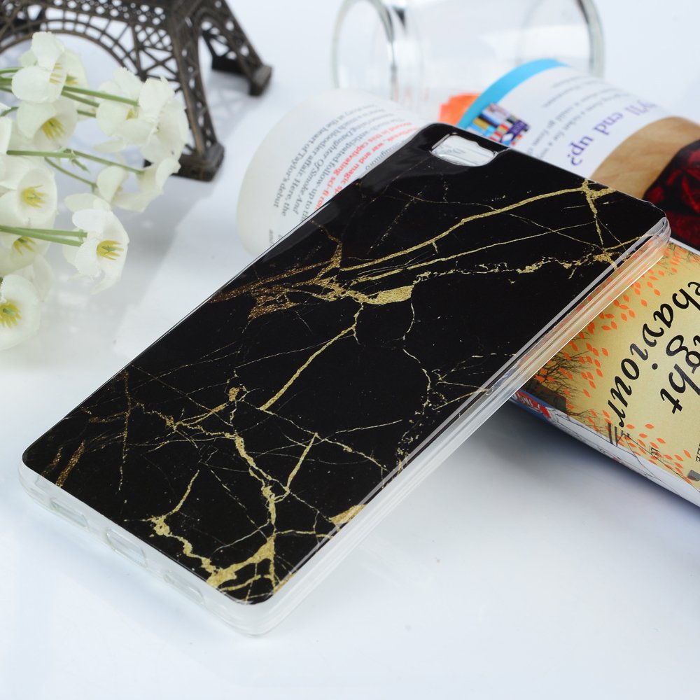 Huawei P8 Lite 2016 Cover Silicone, KASOS Custodia per Huawei P8 Lite 2016 Case Silicone TPU UltraSottile [IMD Tecnologia] [Non per Huawei P8 Lite 2017] Pacchetto dispone di 3 custodie