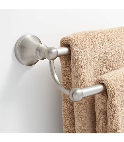 Portasciugamani Da Parete Signature Hardware Lentz - Zinco, 6,5" Larghezza, Design Elegante - Foto 2