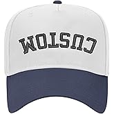 Custom Snapback Hat for Men Women Personalized Embroidery Baseball Cap Your Own Text Personalized Unisex Gift Hat