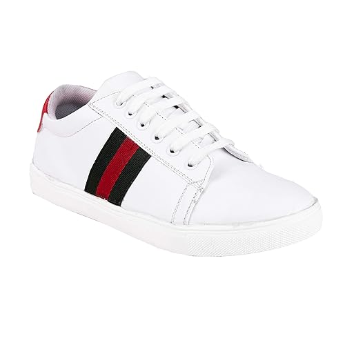 mens casual sneakers white