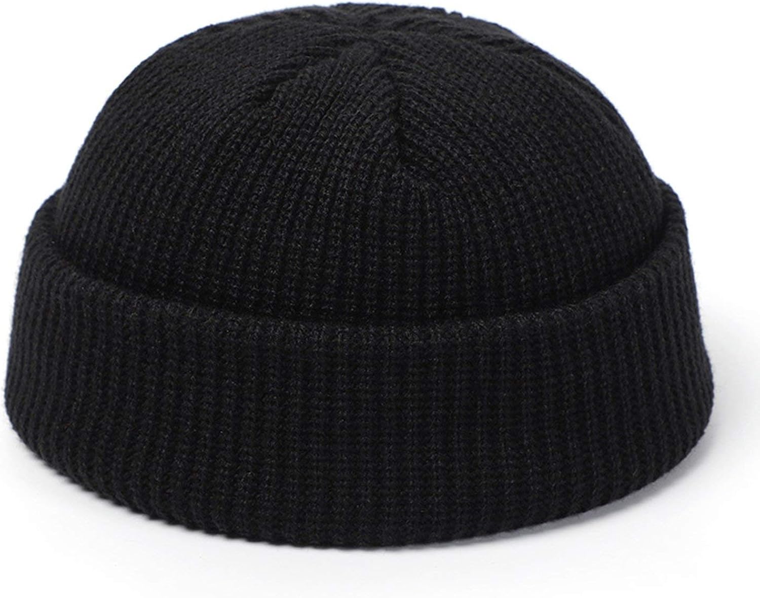NA Men Beanie Hat Winter Short Brimless Baggy Melon Cap Docker