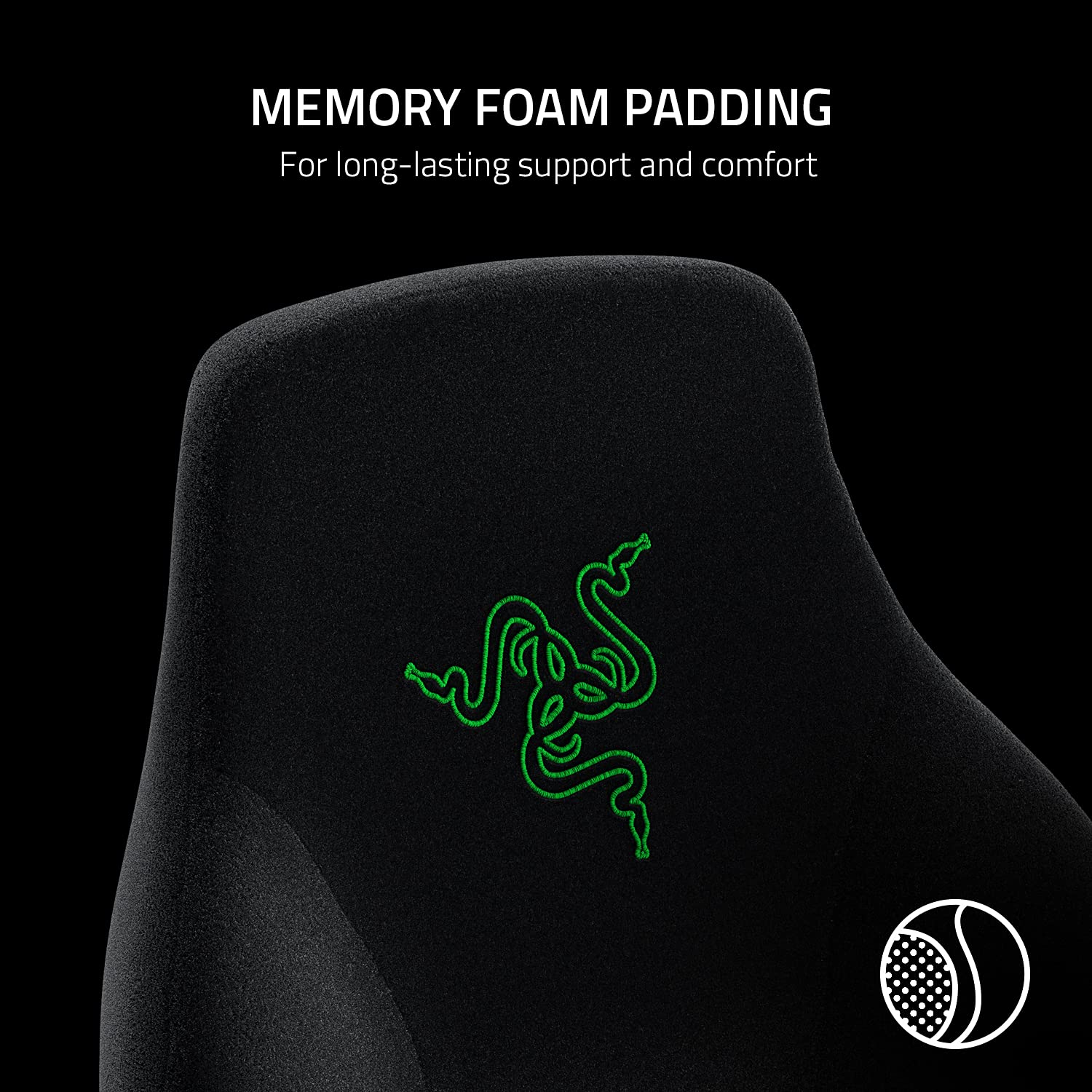 Razer Head Cushion Neck & Head Support for Gaming Chairs