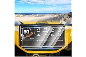 Canvcle 2PCS Screen Protector for 2024 2025 2026 Can Am Maverick R/2023-2026 Ski-Doo Accessories, 10.25 Inch Navigation Screen Tempered Glass Touchscreen Protector Screen Cover Protective Film