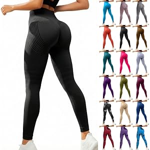 eguiwyn 3D Anti Cellulite Metabolic Booster Compression Leggings Women | High Waist Butt Lifting Slimming Gym Workout Legging