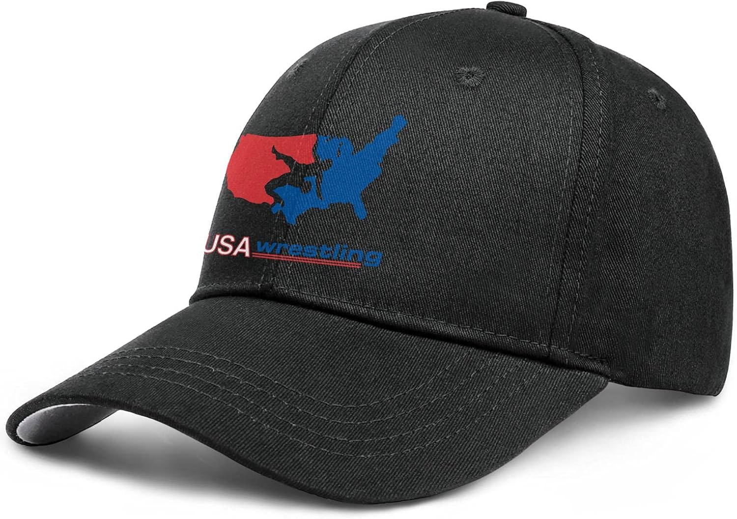 Unisex Men USA Wrestling Baseball Hats Novelty Driving Flat
