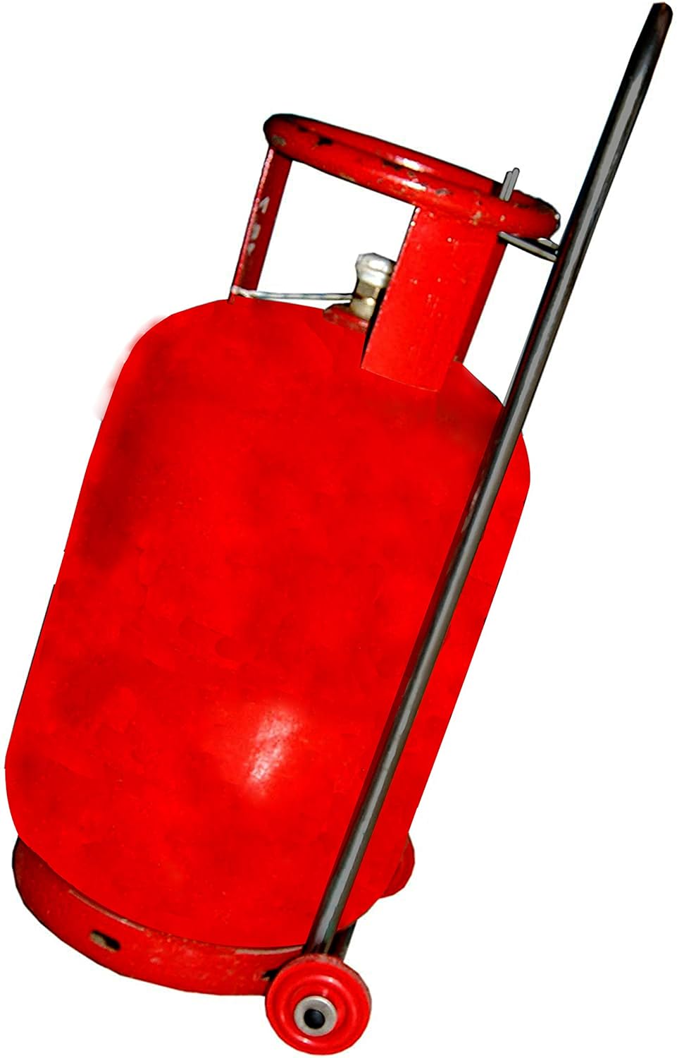 SAIFIX® Gas Cylinder Trolley with Wheels and Handle and A Sturdy Design