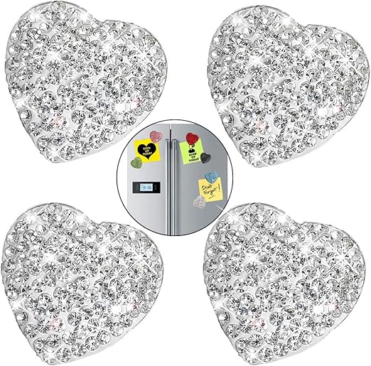 Amazon Com Fridge Magnets Bling Bling 4 Pack For Office Cabinets