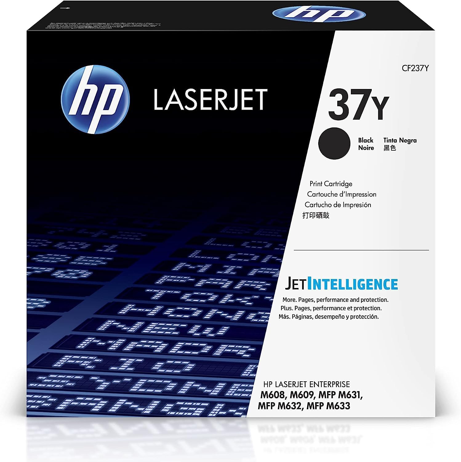 HP CF237Y 37Y Extra High Yield Original LaserJet Toner Cartridge, Black, Single Pack
