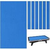 KONLLEN 9ft Pool Table Felt, 80/20 Wool Nylon Blend Billiard Table Cloth with Pre-Cut Strips, Professional Replacement Felt for Home &amp; League Play