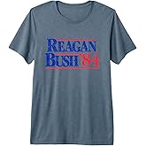 80's Reagan/Bush '84 GOP T-Shirt Premium Tri-Blend T-Shirt