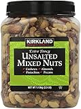 Kirkland Signature Extra Fancy Unsalted Mixed Nuts 2.5 (LB)