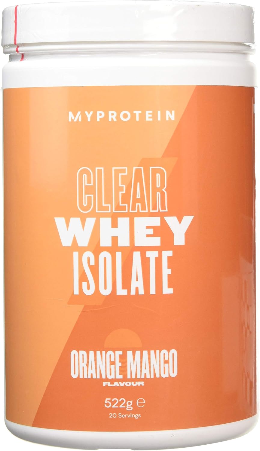 Myprotein Clear Whey Protein Isolate Powder, Orange & Mango, 20 Servings
