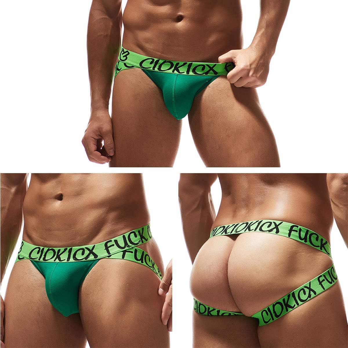 QiaTi Men's Jockstrap Athletic Supporters Stretchy Waistband Low Rise Sports Active Underwear at  Men’s Clothing store