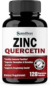 Zinc Quercetin 120 Vegetarian Capsules