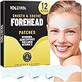TOLEVITA - Forehead Wrinkle Patches | Forehead Lines Remover | Anti-Wrinkle Patches for Smoothing Fine Lines with Hydrogel, Aloe Extract, Collagen, Vitamin E, For All Skin Types - 12 Pcs