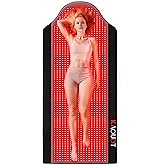Kaoudt 72"x33.3" Medical-Grade TPU Red Light Therapy Mat for Full Body Pain Relief, FSA&HSA Eligible Infrared Light Therapy Blanket for Home Use