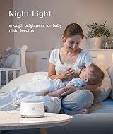 Dreamegg D1 White Noise Machine with Night Light 24 Sounds Baby Baby Sleep view 4