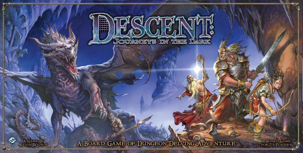 Descent. Viaje a tinieblas Juego Tablero: Amazon.es: Juguetes y juegos