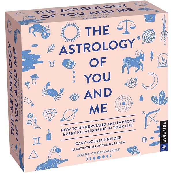 Amazon.com: The Astrology of You and Me 2023 Day-to-Day Calendar: How to  Understand and Improve Every Relationship: 9780789342218: Goldschneider,  Gary: Office Products