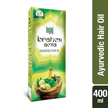 Bajaj Brahmi Amla Ayurvedic Hair Oil, 400ml