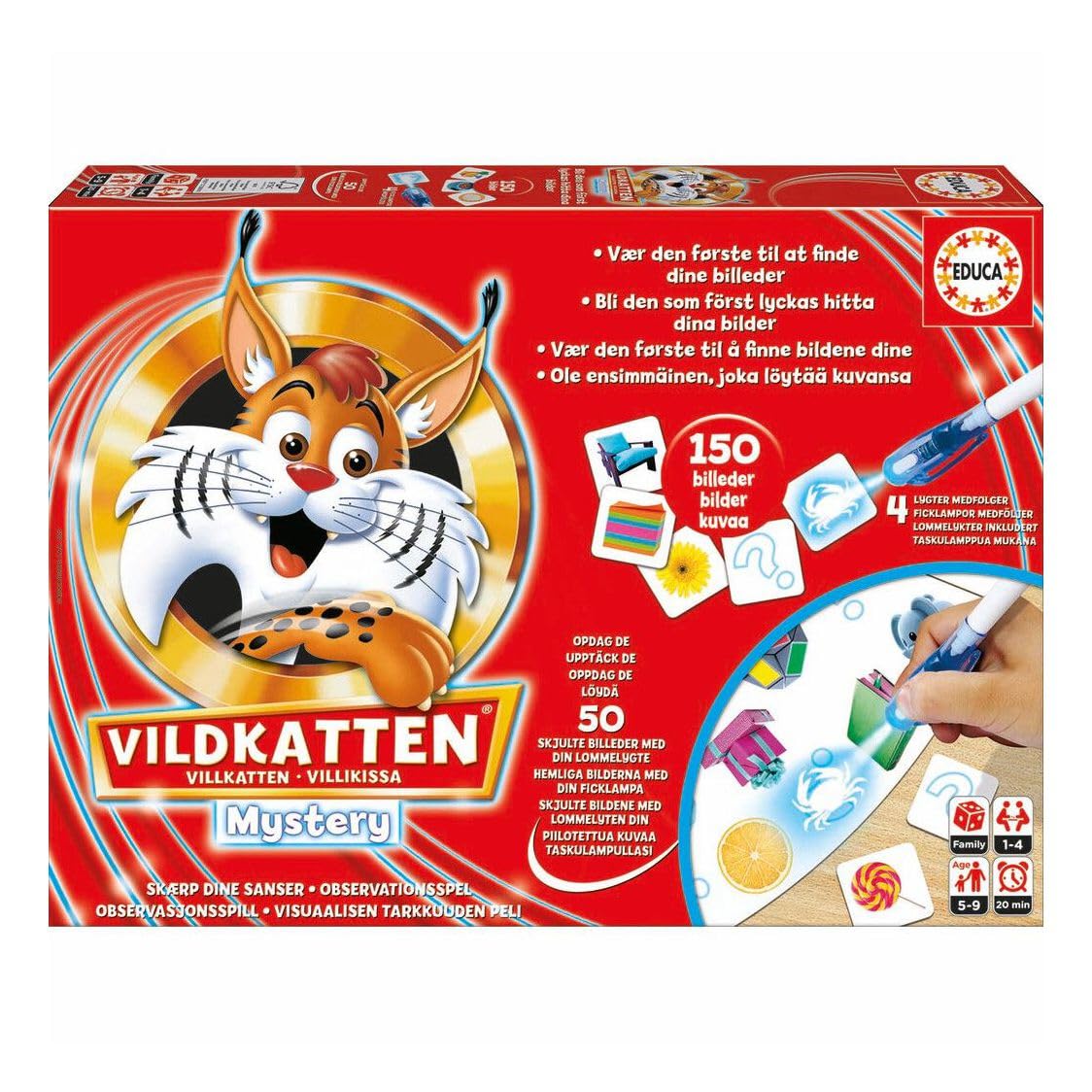 Vildkatten - Mystery 150 Pieces (78-19603)