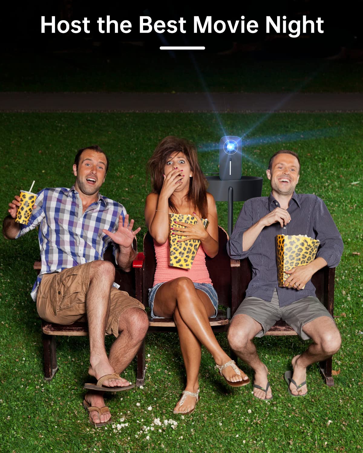 Mini Portable Bluetooth Movie Projector: HISION 1080P 4K Outdoor Home TV Proyector 8500L HD Video Led Projectors Gaming Cinema Theater Camping Support TV Stick Laptop Phone Tablet HDMI USB