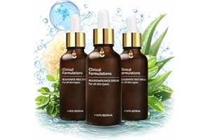Rejuvenate Resurfacing Face Serum, 5-in-1 Formula for All Skin Types, for Face Wrinkles, Fine Lines, Dark Spots (3Pcs)