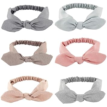 elastic bow headband