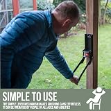 Denoffi Grizzly Living Can Crusher Wall Mounted 500ml 16oz Heavy Duty view 4