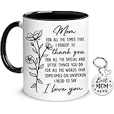 Hyturtle Mom Coffee Mug 11oz - Sentimental Gift for Mom - Birthday, Mothers Day, Christmas
