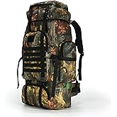 W WINTMING Hiking Backpack for Men 70L/100L Camping Backpack Military Rucksack Molle 3 Days Assault Pack for Climbing | Camping Backpack, 3 Days Assault Pack, for Climbing