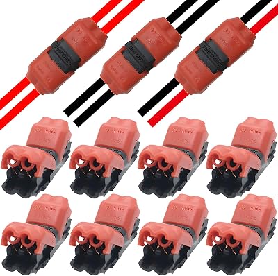 2 Pin 2 Way H Shape Quick Splice Solderless Wire Connector