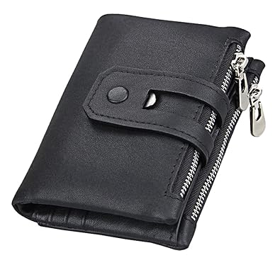 Amazon Seaoeeyメンズウォレット盗難防止rfid財布クレイジーホース