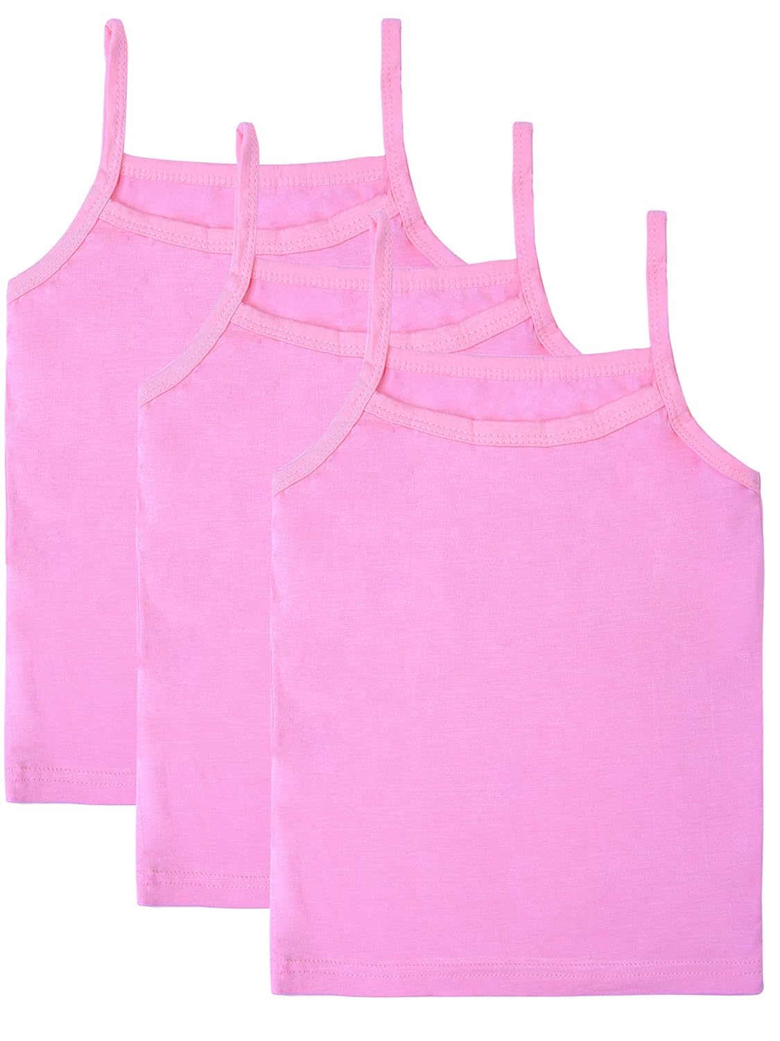 URATOT Baby Toddler Girls' Cami Undershirts Soft Camisole Tank Top, 3