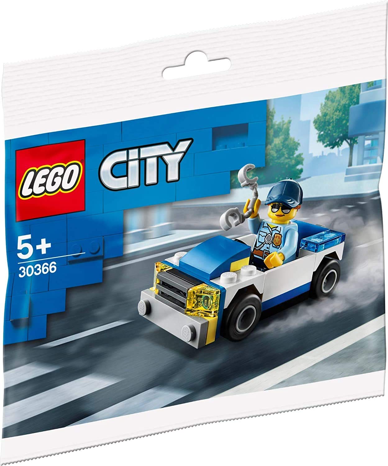 LEGO City Police Car Polybag Set 30366 (Bagged)