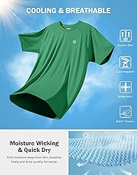 G Gradual Men's Workout Athletic T-Shirts Moisture