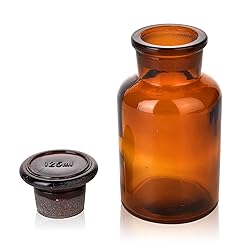 Kestun Lab Glass Reagent Bottle,Wide Mouth Glass