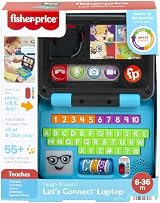 Fisher-Price Laugh & Learn Lets Connect Laptop UK Edition HGW96 view 7