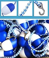 DAKAJA Pool Lane Dividers 7m Anti-UV Float Line with Buoy & Hooks view 2