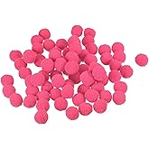 MECCANIXITY Pom Felt Balls Felting Fabric 1.5cm 15mm Red for Home Crafts Project DIY Pack of 200