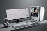 Corsair 5000D Tempered Glass Mid-Tower Case White Solid Front Panel view 4