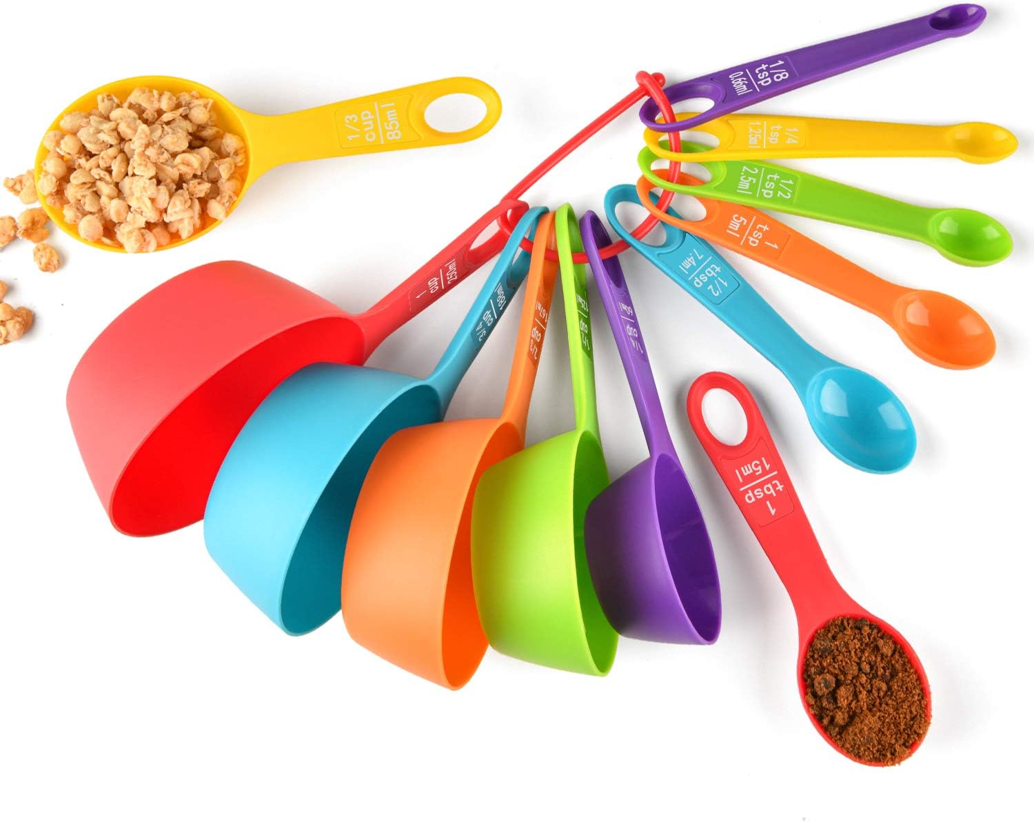 Measuring Cups and Spoons Set 