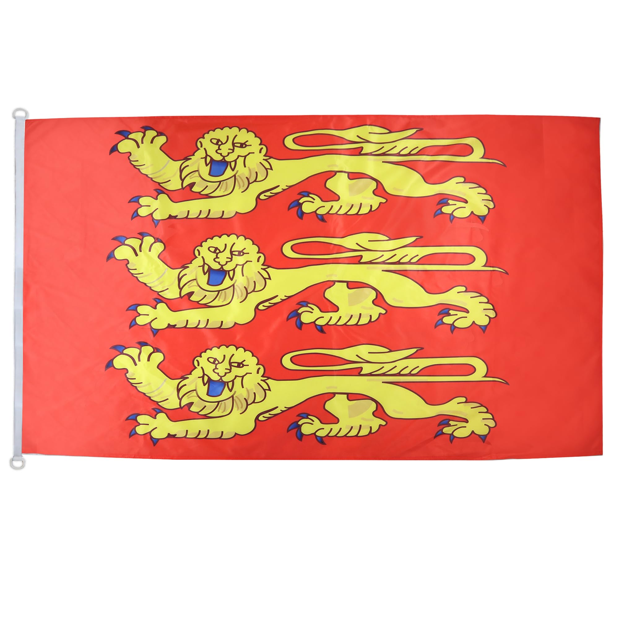 AZ FLAG - Upper Normandy Flag - 3x5 Ft - For Outdoor - French region of Haute-Normandie Banner Knitted Polyester with Two Plastic Rings - Fade Resistant - Vivid Colors - 3' x 5' Feet - 150x90 Cm