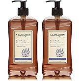 A LA MAISON Lavender Aloe Body Wash 25.36 Fl Oz, 2 Pack