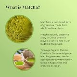 Twinings Organic Ceremonial Matcha Green Tea Powder 30g Tin Japan view 2